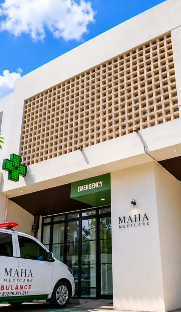 maha medicare clinic bali
